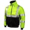 Tingley Reflective Clothing, Polyester, Hi-Viz Yellow, 5XL J26002.5X - alternate 1